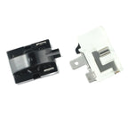 2pcs Refrigerator PTC Start Relay 1/2 Pin 15 Ohm 1/6H Compressor Overload Protector Starting Relay Light Weight Power Supplies