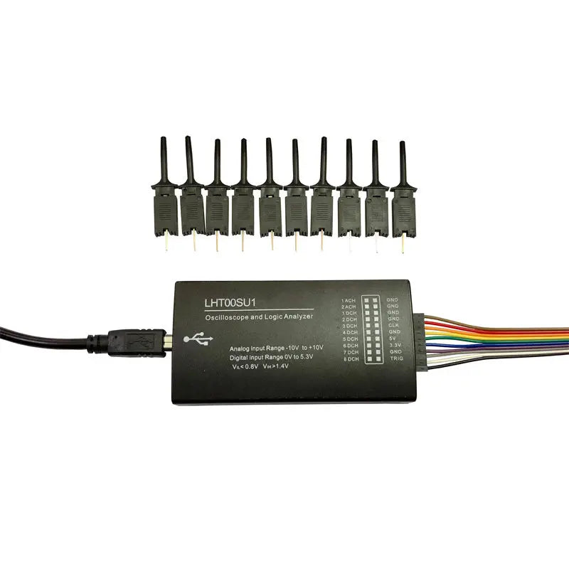 LHT00SU1 Virtual Oscilloscope Logic Analyzer I2C SPI CAN UART