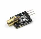 10pcs KY-008 Laser Transmitter +Laser Receiver Sensor Module Non-modulator Tube Laser Sensor Module For Arduino AVR