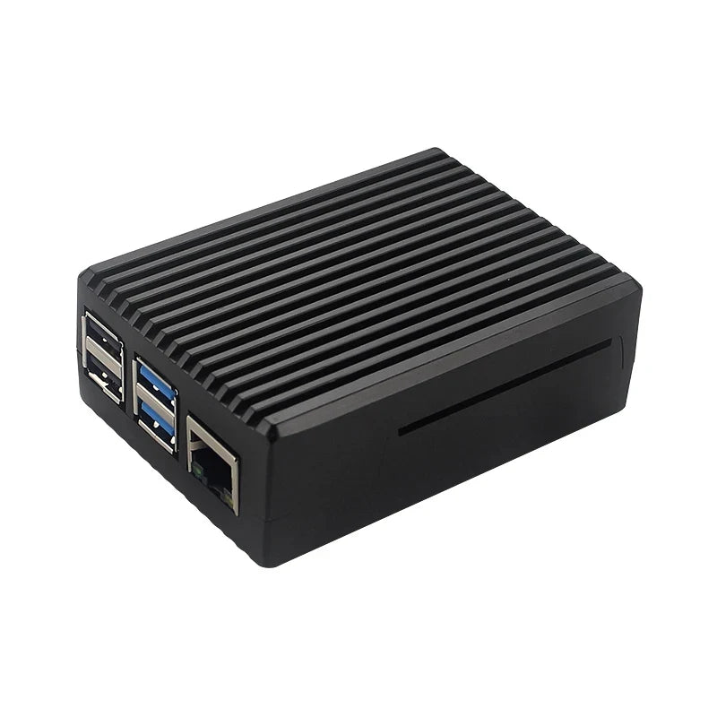 Aluminum Case for Raspberry Pi 4 Model B Armored Shell Passive Cooling Radiator Optional Dual Fan Cooler for Raspberry Pi 4