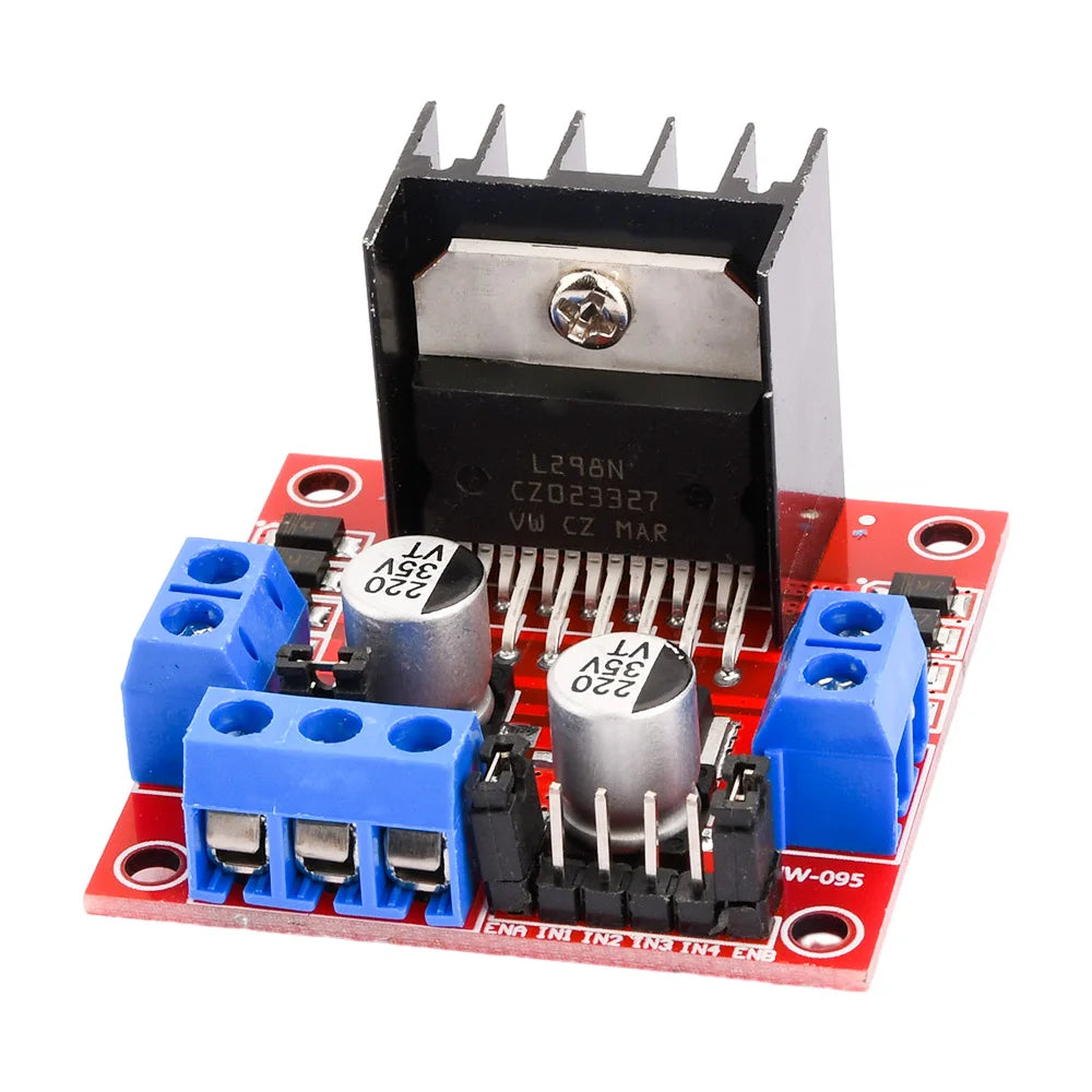 L298N Motor Driver Controller Board Module Stepper Motor DC Dual H-Bridge for Arduino Smart Car Power R3 Mega2560