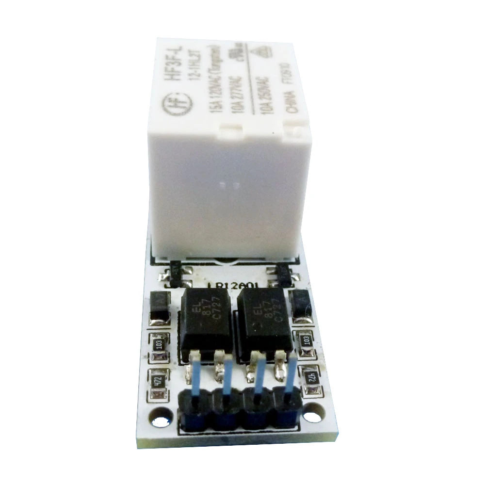 DC 12V 10A Magnetic Latching Relay Module Zero Power Hold Switch Bistable Self-locking Board for LED Motor CCTV PTZ