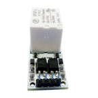 DC 12V 10A Magnetic Latching Relay Module Zero Power Hold Switch Bistable Self-locking Board for LED Motor CCTV PTZ