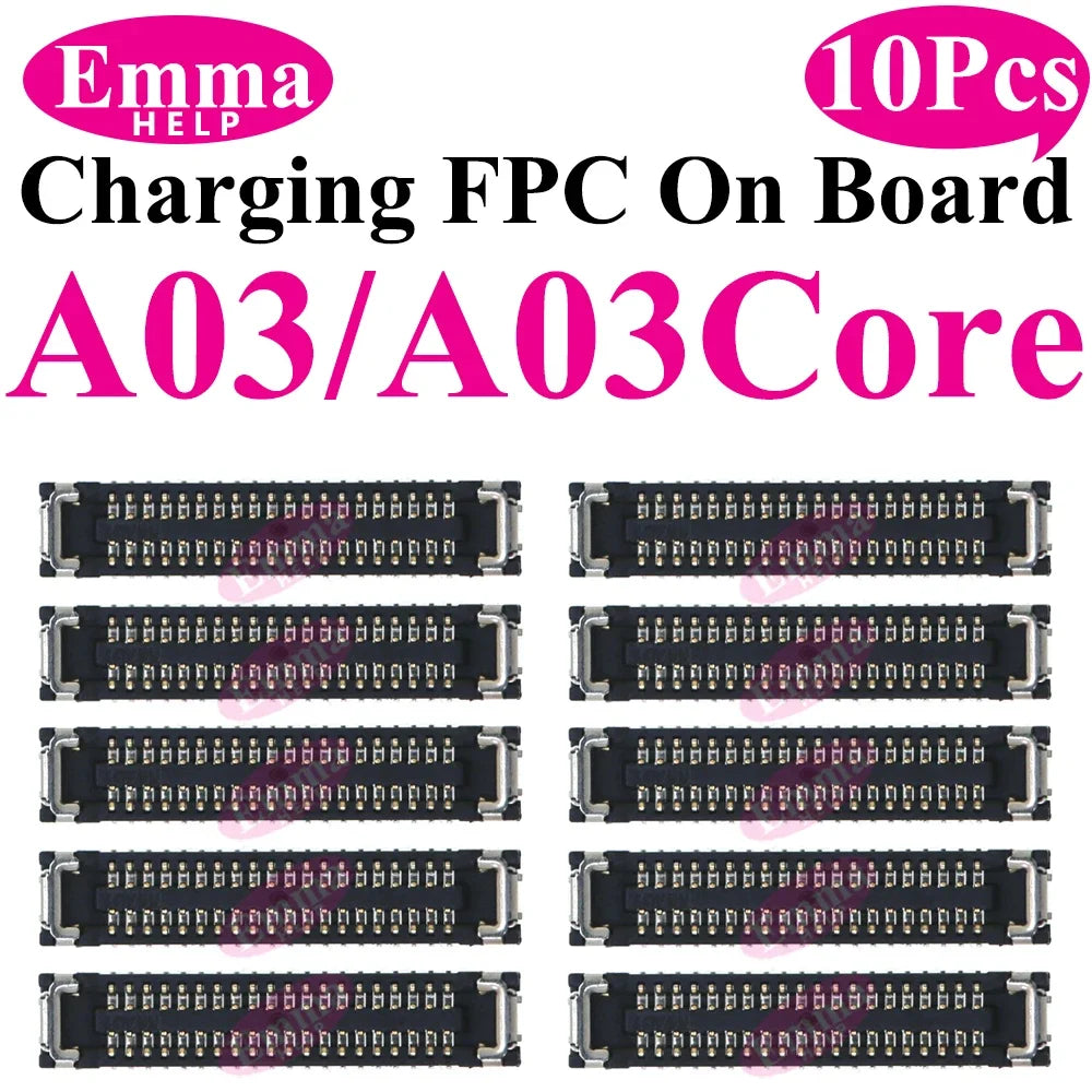 10Pcs USB Charger Charging Port FPC Connector For Samsung Galaxy A12 A22 A32 A52 A72 A02 A03 A13 A23 A33 A53 A73 Plug On Board