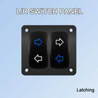 ARROWS 6Pin (ON)-OFF-(ON) DPDT Momentary Switch12V UP/DOWN Polarity Reverse Rocker Switch for ARB/Carling/NARVA Replace