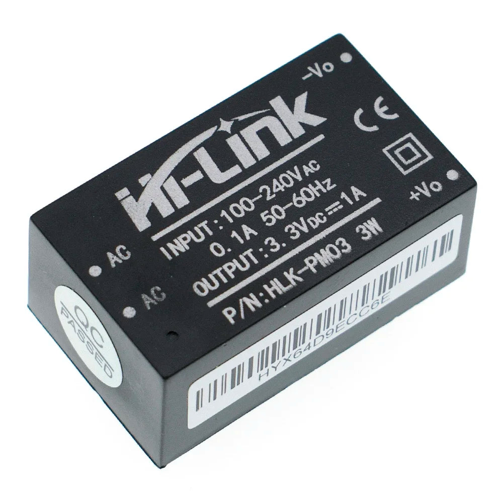 HLK-PM01 HLK-PM03 HLK-PM12 AC-DC 220V to 5V/3.3V/12V Mini Power Supply Module Intelligent Household Switch HLK-5M05 5M03 5M12