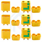 XT90/XT90S Male to Female Adapter for Car Lipo Battery Large Current Model Aircraft Plug with Resistance to Prevent Sparking