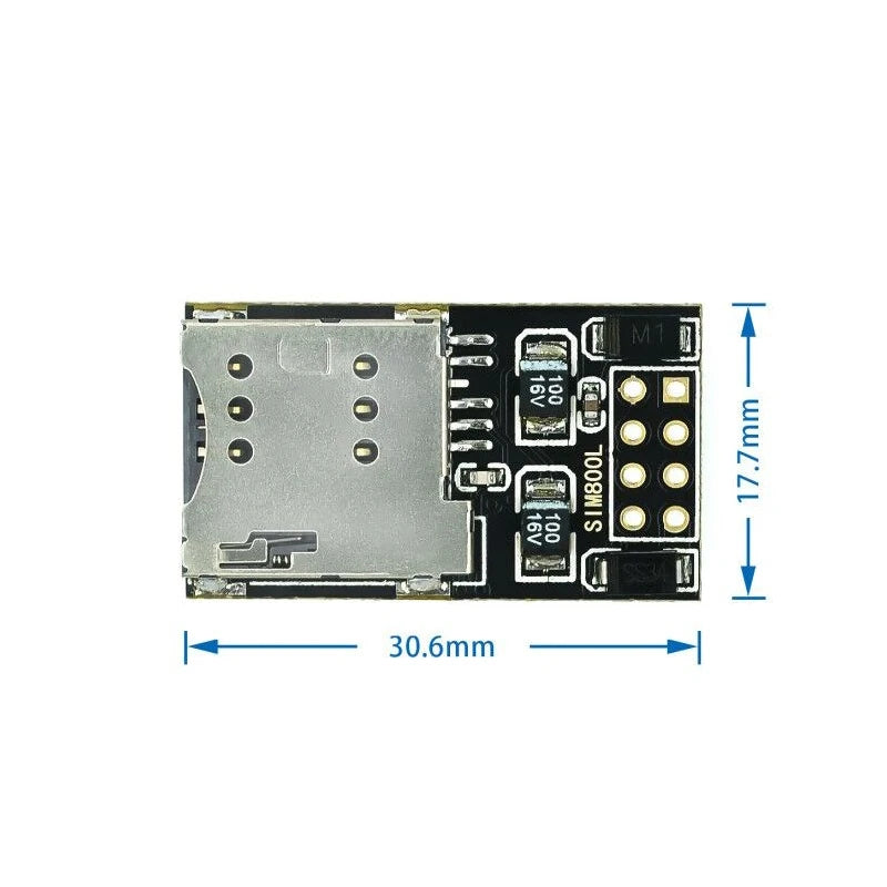 SIM800L GPRS GSM module micro sim card core board quad-band TTL serial port for ESP8266 ESP32