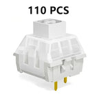 Kailh Box White DIY Custom Mechanical Keyboard Clicky White Compatible Cherry MX SMD RGB 3 Pins Tactile Switch