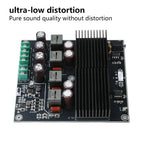 TPA3255 HIFI Dual Core Stereo Amplifier Board 2 Channel 600W+600W Class D Digital Power Amplifier TL072 OP AMP