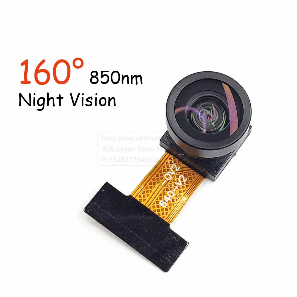 NEW OV2640 Camera Module for ESP32 CAM Camera Module 2MP 222 200 180 66 120 160 Degree 650nm 850nm Night Vision DVP 24PIN 0.5MM
