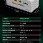 Gens Ace IMARS D300 PLUS Lipo Battery Charger Dual Channel Intelligent Balanced Charger 6S Battery AC300W