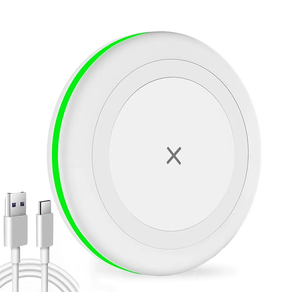 30W Wireless Charger LED Phone Charger Stand Suitable for IPhone17 16 15 14 13 12 Pro Fast Charging Base for Xiaomi Samsung