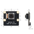 16MP Camera For Raspberry Pi5 Camera IMX519 Autofocus 78.5° 4.28Mm Camera Module For Raspberry Pi5 Rpi5 Parts Accessories 1 PCS