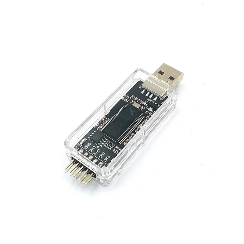 1Pcs DLA Logic Analyzer ARM FPGA Debugging Tool Protocol Analysis 24MHz Sampling Rate 8 Channels Open Source Sigrok PulseView