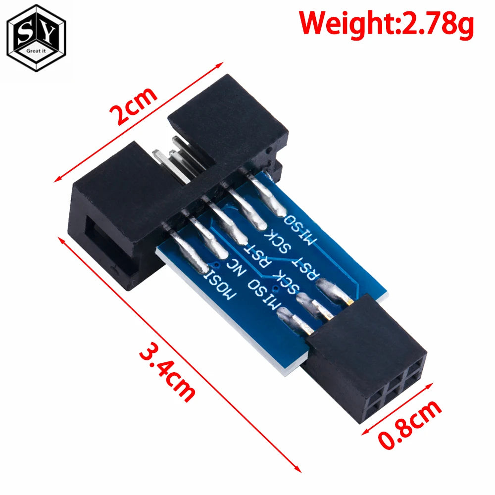 1PCS /5pcs  USBASP USBISP AVR Programmer USB ISP USB ASP ATMEGA8 ATMEGA128 Support Win7 64 with stk500