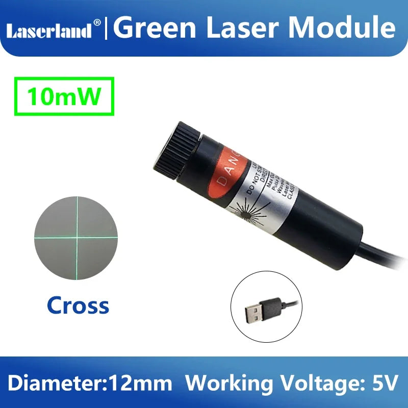 Red Green Laser Diode Module Cross Projector for Heat Press Screen Printing Alignment of Cloth Cutting Location