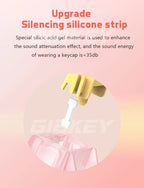 Outemu Silent Peach V3 Switch Lubed Mute Lemon V3 Switches Mechanical Keyboard Linear Tactile 5Pin Hot swap Pre Lubed PA66 POM