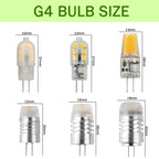 2pcs Mini G4 12V 24V LED Lamp Dimmable Light 3W COB Bulb AC DC 12V Lampada COB 360 Beam Lampada G4 COB Lights Replace Halogen