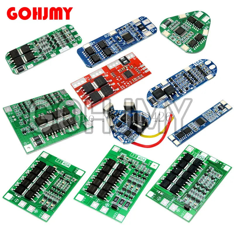 3S 6A 8A 10A 20A 25A 30A 40A 60A Li-ion Lithium Battery 18650 Charger PCB BMS Protection Board For Drill Motor Lipo Cell Module