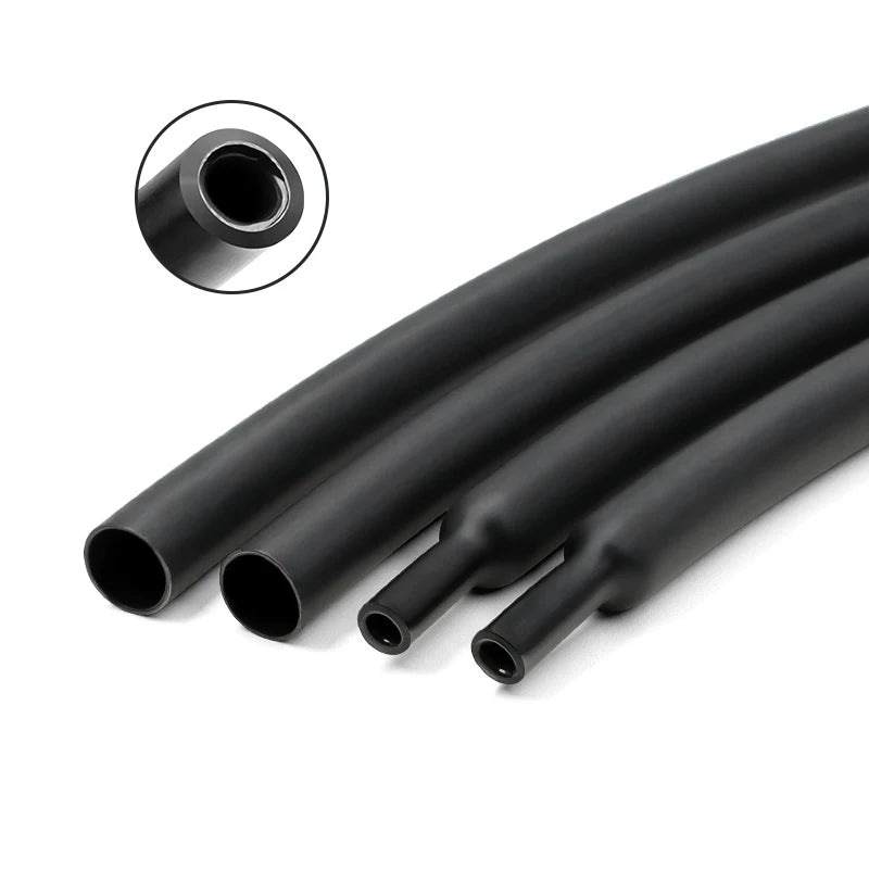 1M 3:1 Dual Wall Heat Shrink Tube 1.6/2.4/3.2/4.8/6.4/7.9/9.5/12.7~50mm With Glue Shrinkable Tubing Adhesive Wrap Wire Sleeving