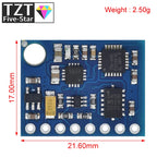 GREATZT GY-85 BMP085 Sensor Modules 9 Axis Sensor Module (ITG3205 +ADXL345 + QMC5883L) ,6DOF 9DOF IMU Sensor