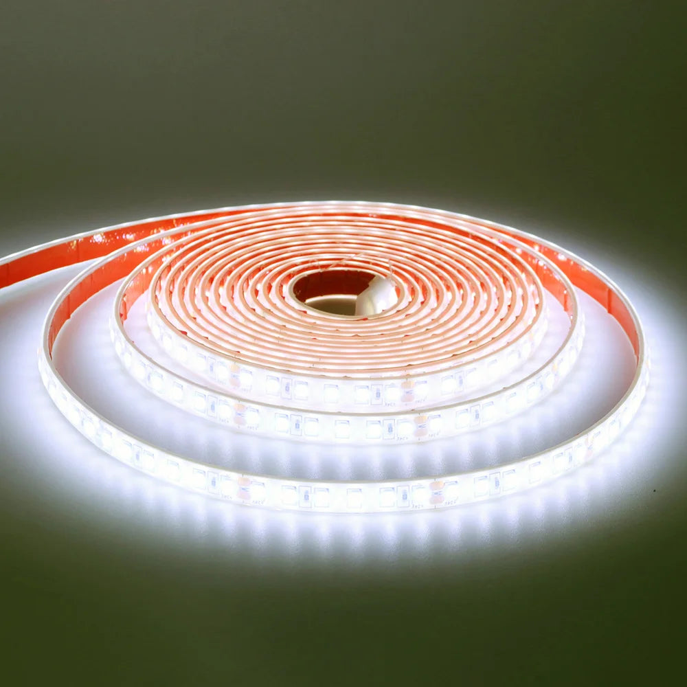 12V 24V 5m 10m 20m LED Strip Light IP68 Waterproof 2835 9 Colors Flexible Tape with 2pin Wire 120LED/m Bright Ribbon 0.5m 1m 2m