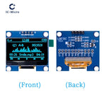 XCW 1.3 inch OLED module SPI/IIC I2C Communicate white/blue color 128X64 1.3 inch OLED LCD LED Display Module 1.3" OLED Module