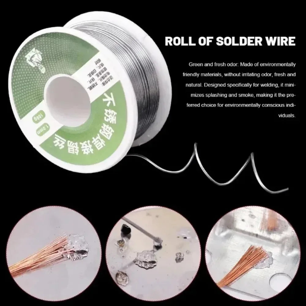 100/50/20g Low Temperature Easy Melt Solder Wire Universal Welding Rod Cored Weld Wire No Need Solder Powder Soldering Rod
