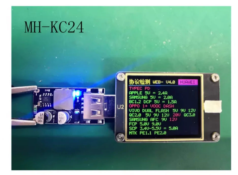 USB QC2.0 QC3.0 DC-DC Step-Down Module Buck Converter 6-32V 9V 12V 24V to 5V Fast Charger Circuit Board