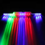 Car Emergency Light Solar RGB Car Strobe Warning Lights Multifunction Decoration Anti-Collision Night Driving Safety Lamp