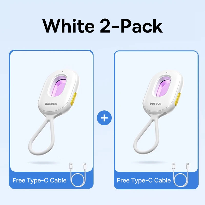 Baseus 2PCS Security Alarm Detector Upgrade Sound Protection Sensor for Door Window Camera Anti-theft Alarm Equipment Detector