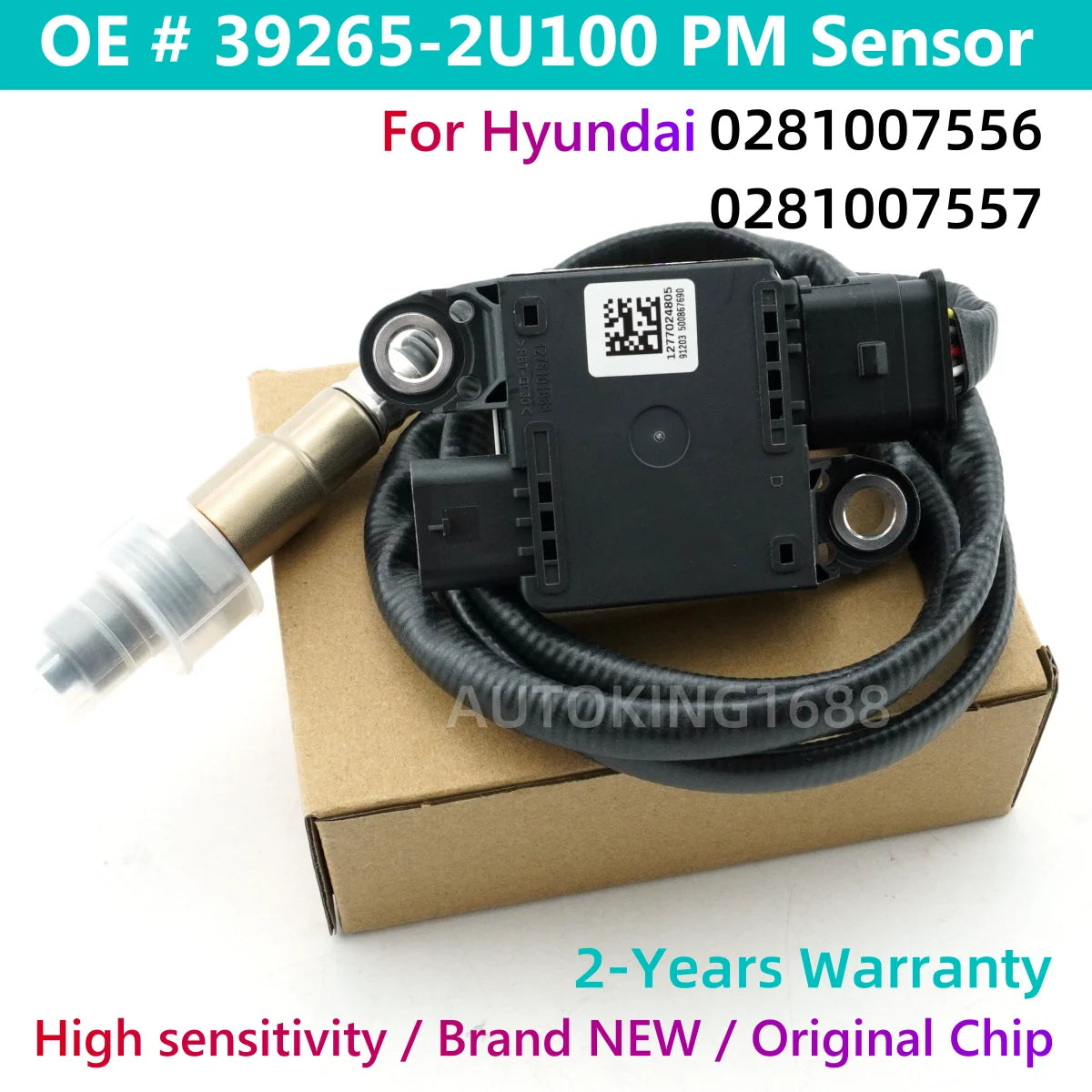 39265-2U100 392652U100 New Particulate Matter Sensor PM Sensor 0281007556 0281007557 For Hyundai KIA Ceed III CD Wagon 1.6 CRDI