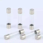 10pcs 5x20mm 6x30mmGlass Fuse Fast Fuse 250V 0.1A 0.2A 0.5A 1A 2A 3A 3.15A 4A 5A 6A 7A 8A10A 12A 15A 20A30A Quick Blow 5*20 6*30