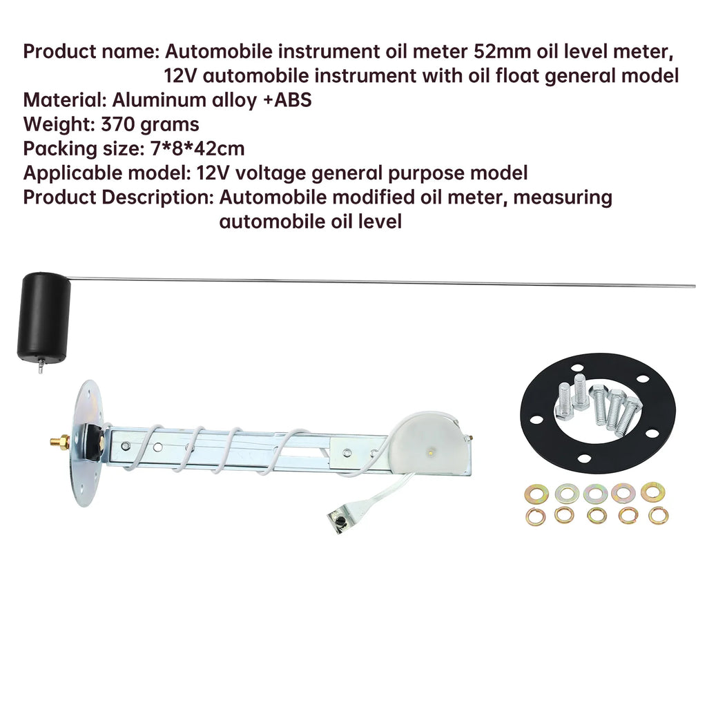 6 Gauge Set 85mm GPS Speedometer Tachometer 52mm Water Temp Fuel Voltmeter Oil Pressure Meter With 1/8 NPT Sensor For Boat Car
