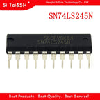 10PCS SN74LS245N  SN74LS245 74LS245N 74LS245 HD74LS245P   Protective case