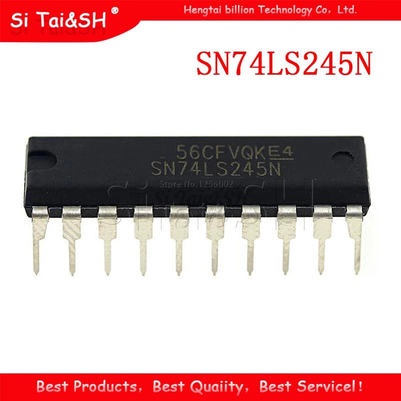 10PCS SN74LS245N  SN74LS245 74LS245N 74LS245 HD74LS245P   Protective case