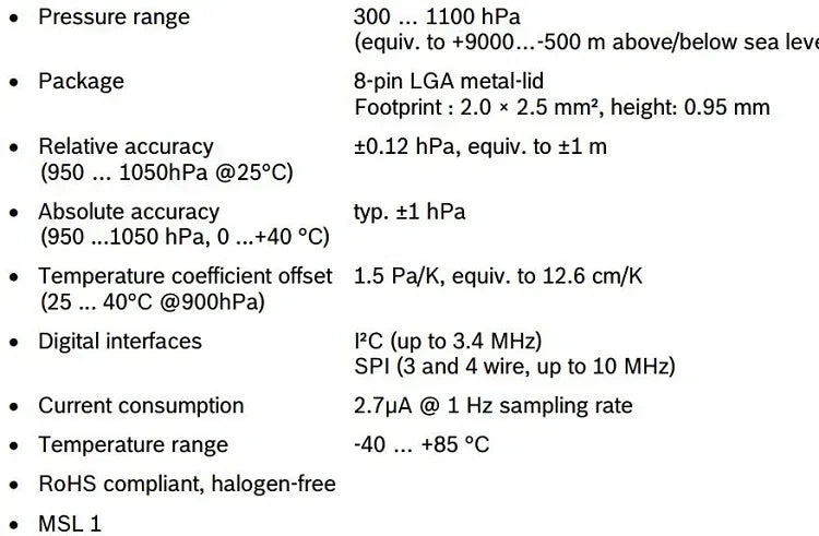 GY-BME280 3.3V 5V BMP280 Digital Sensor Temperature Barometric Air High Precision Atmospheric Pressure Module I2C SPI For Arduin