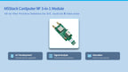 PINGEQUA M5Stack Cardputer RF 3-in-1 Board, NRF24L01+ PA/LNA & CC1101 Sub-GHz Transceiver with MicroSD Slot - Plug & Play