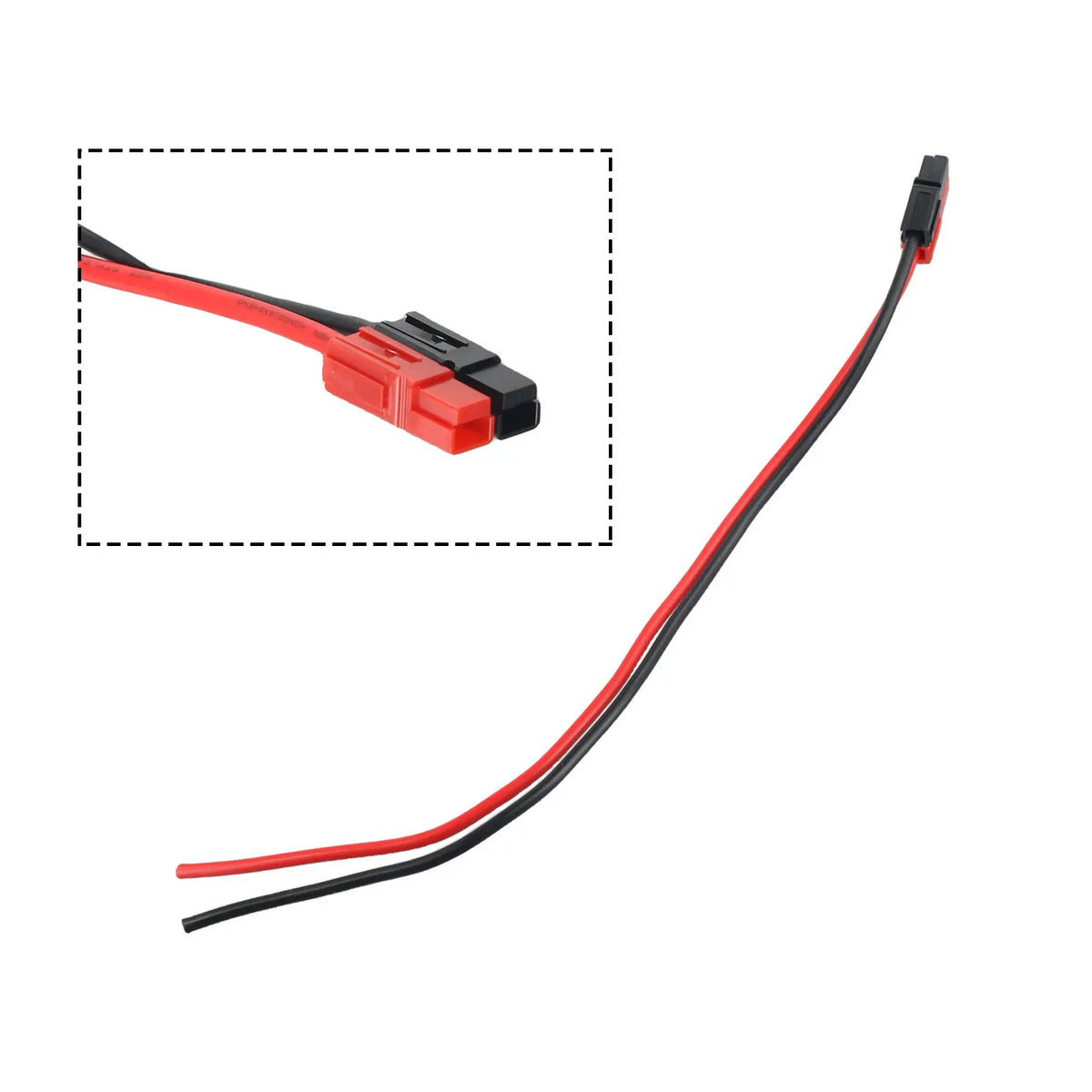 Red Black Shell 30A 600V For Anderson Connector Battery Harness Car Wire Cable Automotive Electrical Connector