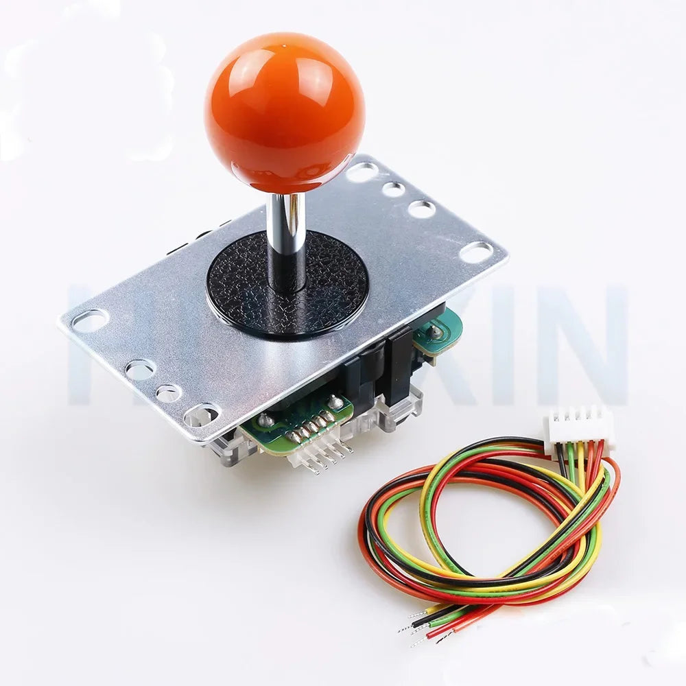 Original Japan Sanwa Joystick JLF TP 8YT Fighting Rocker With Topball 5pin Wire Jamma Arcade Vending Game PC PS3 XBOX Kit DIY