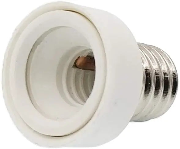 4pcs E17 to E12 Light Socket Adapter Intermediate E17 to Candelabra E12 LED Lamp Base Holder Converter