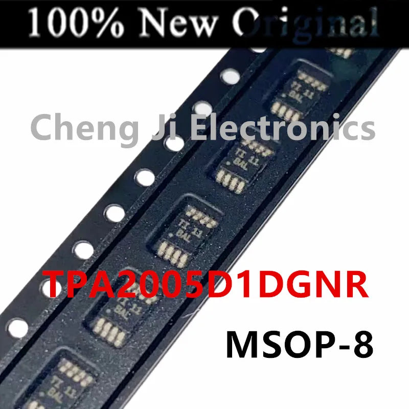10PCS/Lot  TPA2005D1DGNR  BAL 、TPA2005D1DRBR  BIQ 、TPA2006D1DRBR  BTQ  New audio power amplifier chip  TPA2005D1 、TPA2006D1