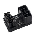 Turn Connector 8 Pin Power Adapter Board 180 Degree Angle GPU Power Connector for Desktops Graphics Card