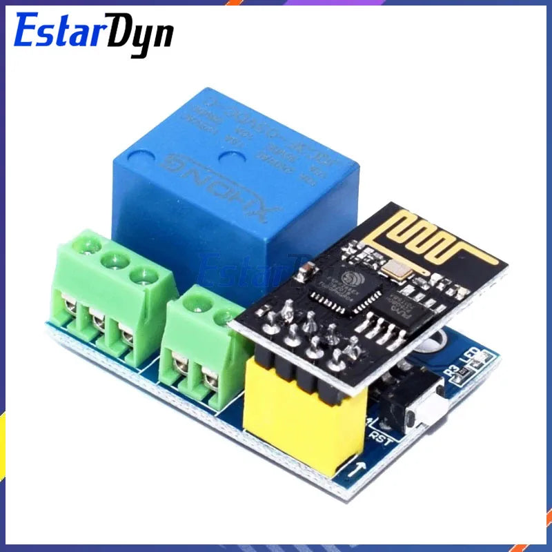 Estardyn ESP8266 ESP-01 ESP-01S 5V WiFi Relay  Things Smart Home Remote Control Switch  Phone APP Wireless WIFI For