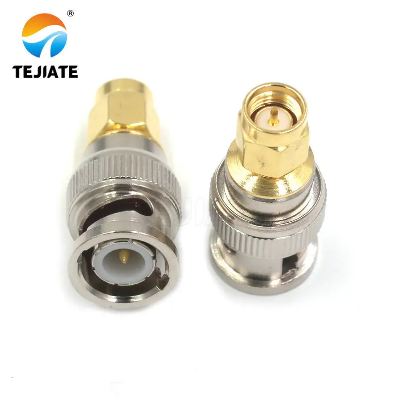 1PCS SMA to BNC Female and Male Adapter All copper Walie-talkie Antenna Connector