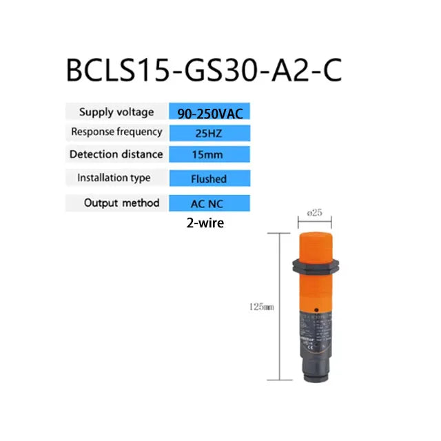 BXUAN Cylindrical Farm Feed Sensing Sensor Capacitive Proximity Switch Material Level Sensor