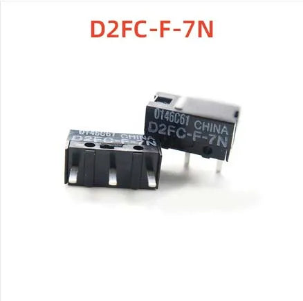 2Pcs/10Pcs Mouse Micro Switch D2FC F 7N D2FC-F-7N(10M)/(OF) D2FC-F-7N(20M)/(OF) D2FC-F-K 50M Microswitch for Mouse for Omron