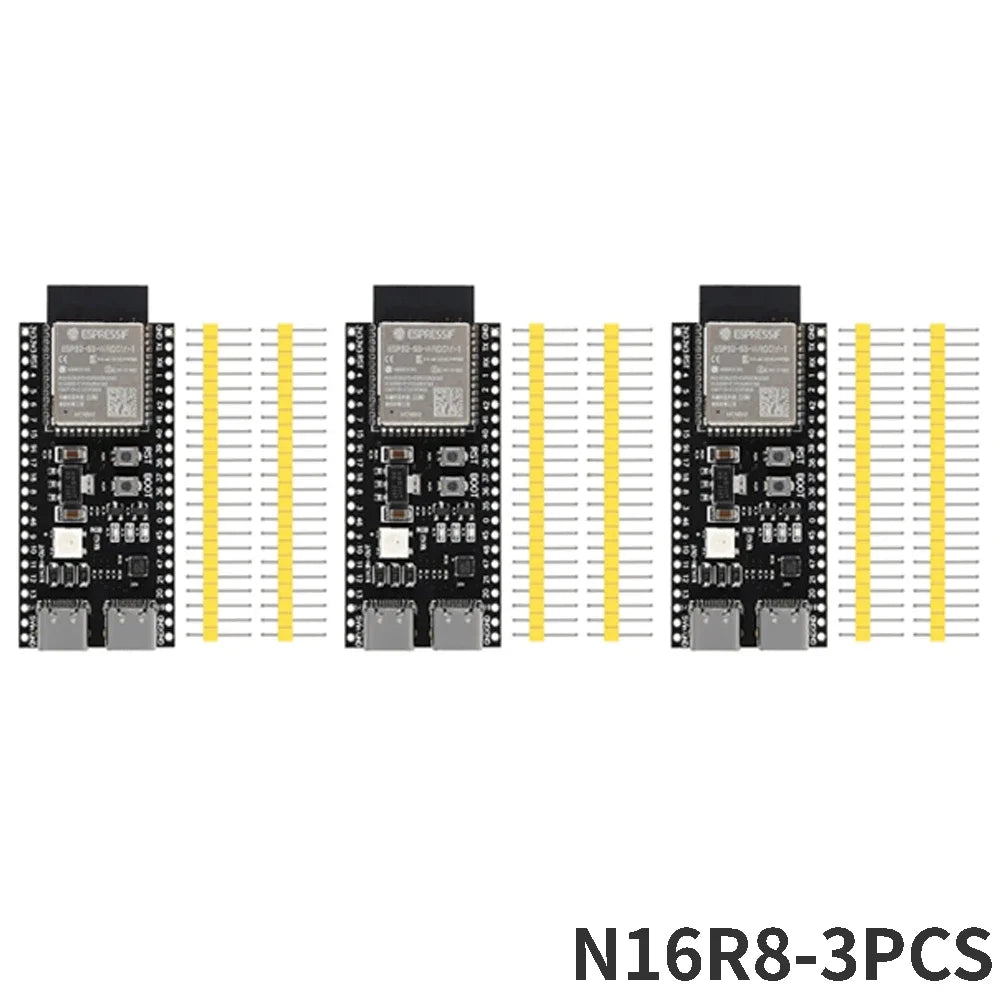 3-10PCS ESP32-S3 Development Board 44Pin Type-C WiFi BLE N16R8 16MB Flash 8MB PSRAM N8R2 8MB Flash 2MB PSRAM