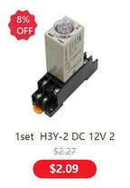 1set H3Y-4 Power On Time Delay Relay  Timer DPDT 14Pins  H3Y-4 1-60sec/ 3 Minute-60Minute  220v 110V 24V 12V